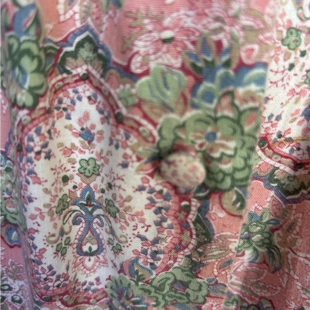 Gilligan & O'Malley Pink Floral Nightgown - Picture 8 of 10